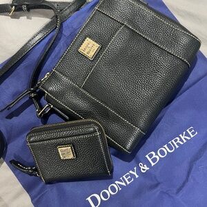 Dooney and Bourke crossbody AND wallet!!